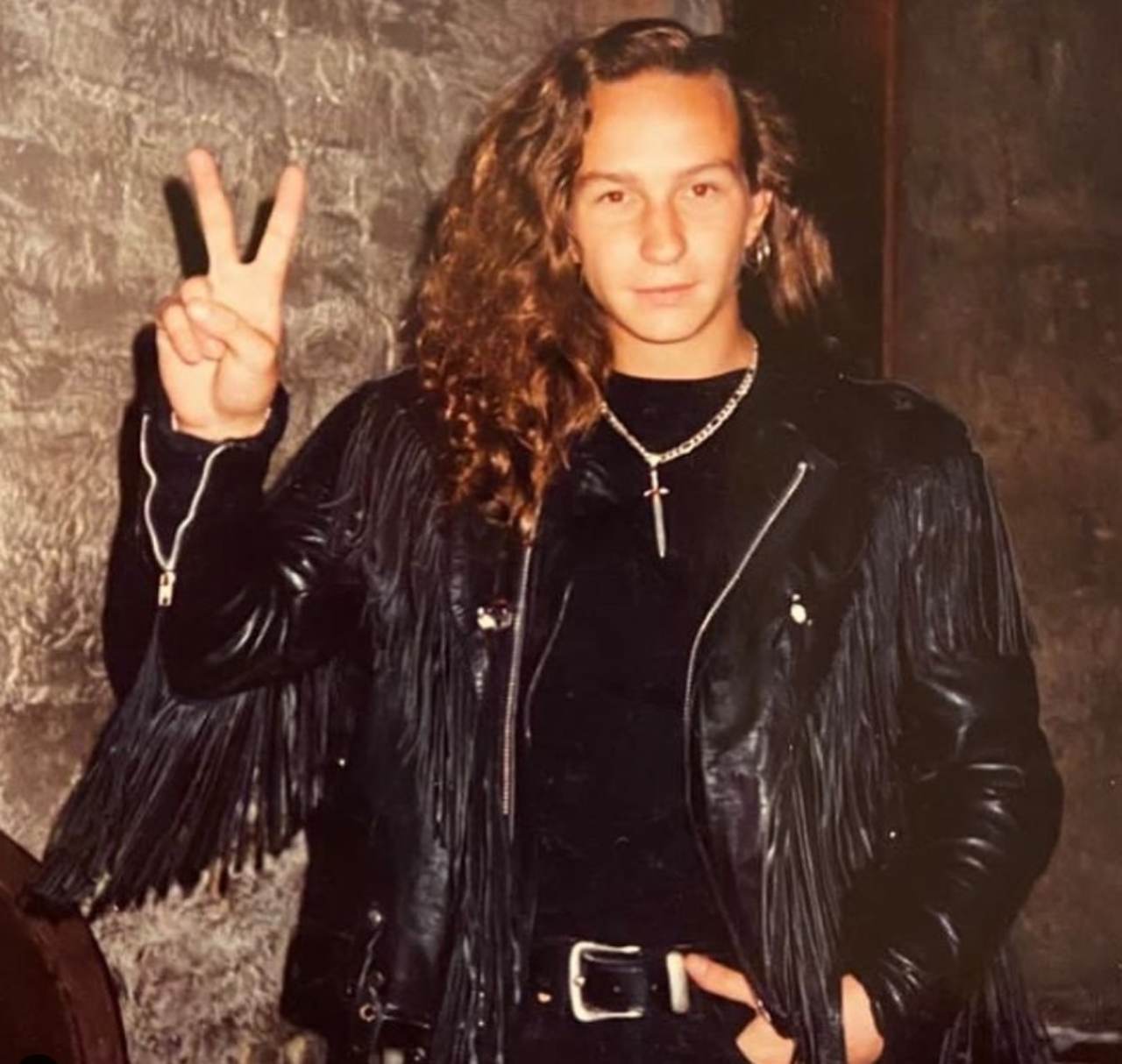 Erik Rubin de Timbiriche cuando era joven