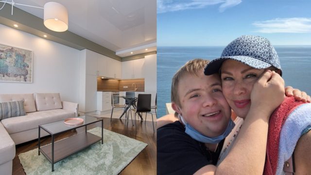 Lety Calderon hijo departamento lujoso elegencia