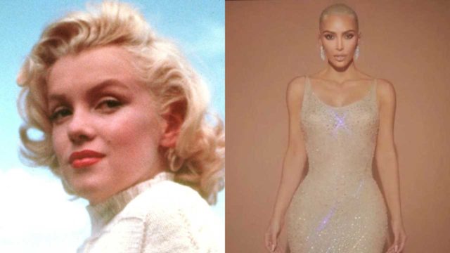 Kim Kardashian hace historia en la Met Gala usando vestido de Marilyn Monroe