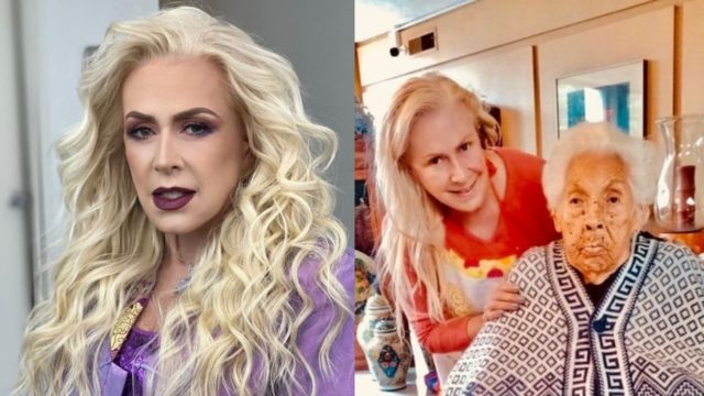 Laura Zapata abuelita Eva Mange hospitalizada