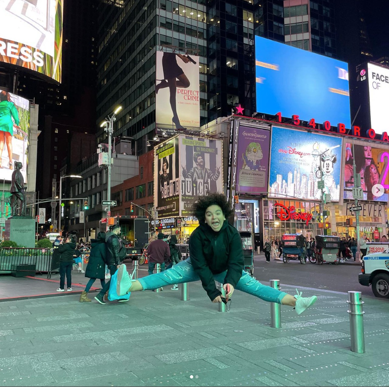 Lucero Mijares reaparece en Nueva York y sufre vergonzoso accidente