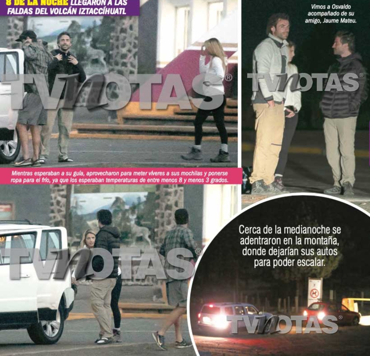 michelle renaud osvaldo benavides viaje
