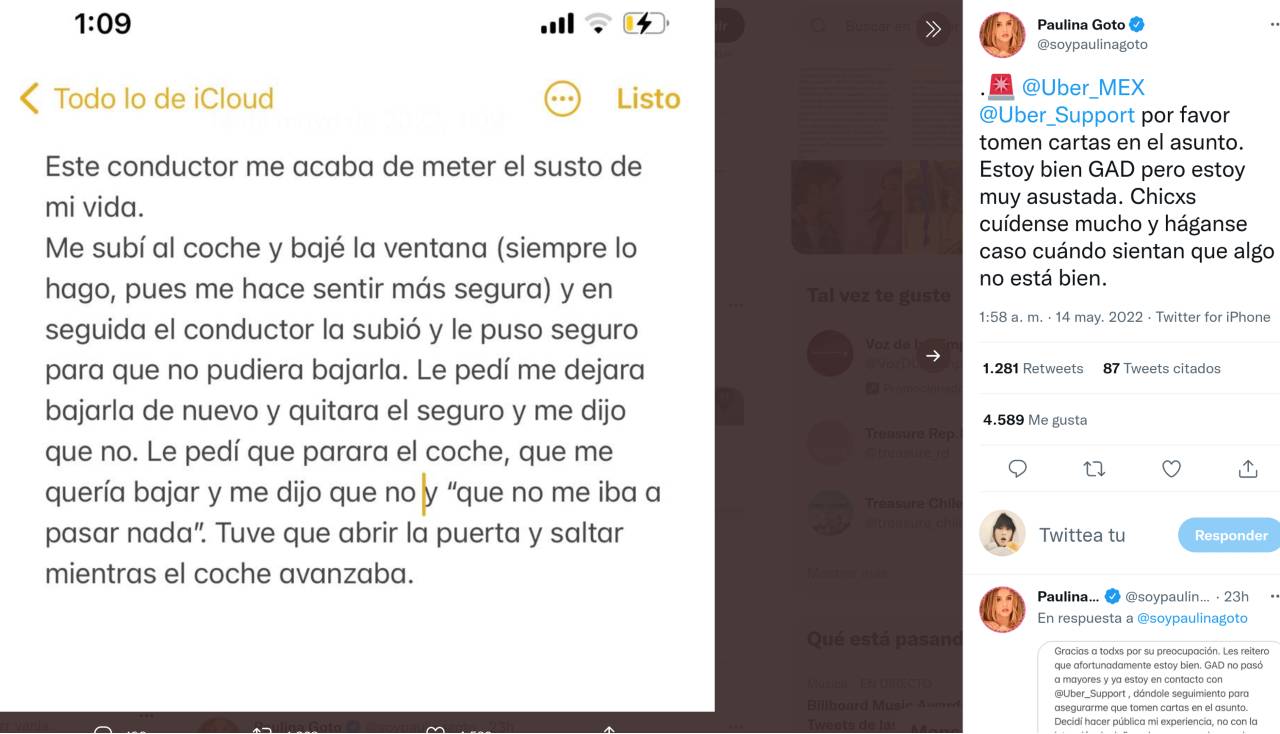 paulina goto secuestro