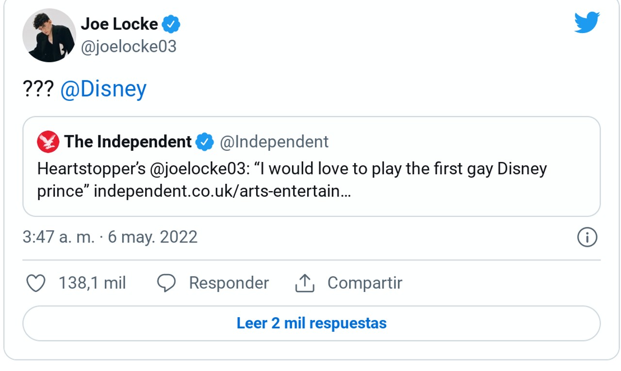 disney twitter joe locke