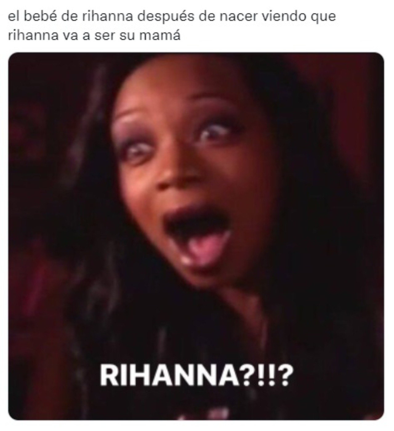 meme bebe Rihanna Asap Rocky