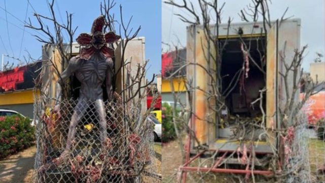 Roban demogorgon stranger things oxxo Monterrey