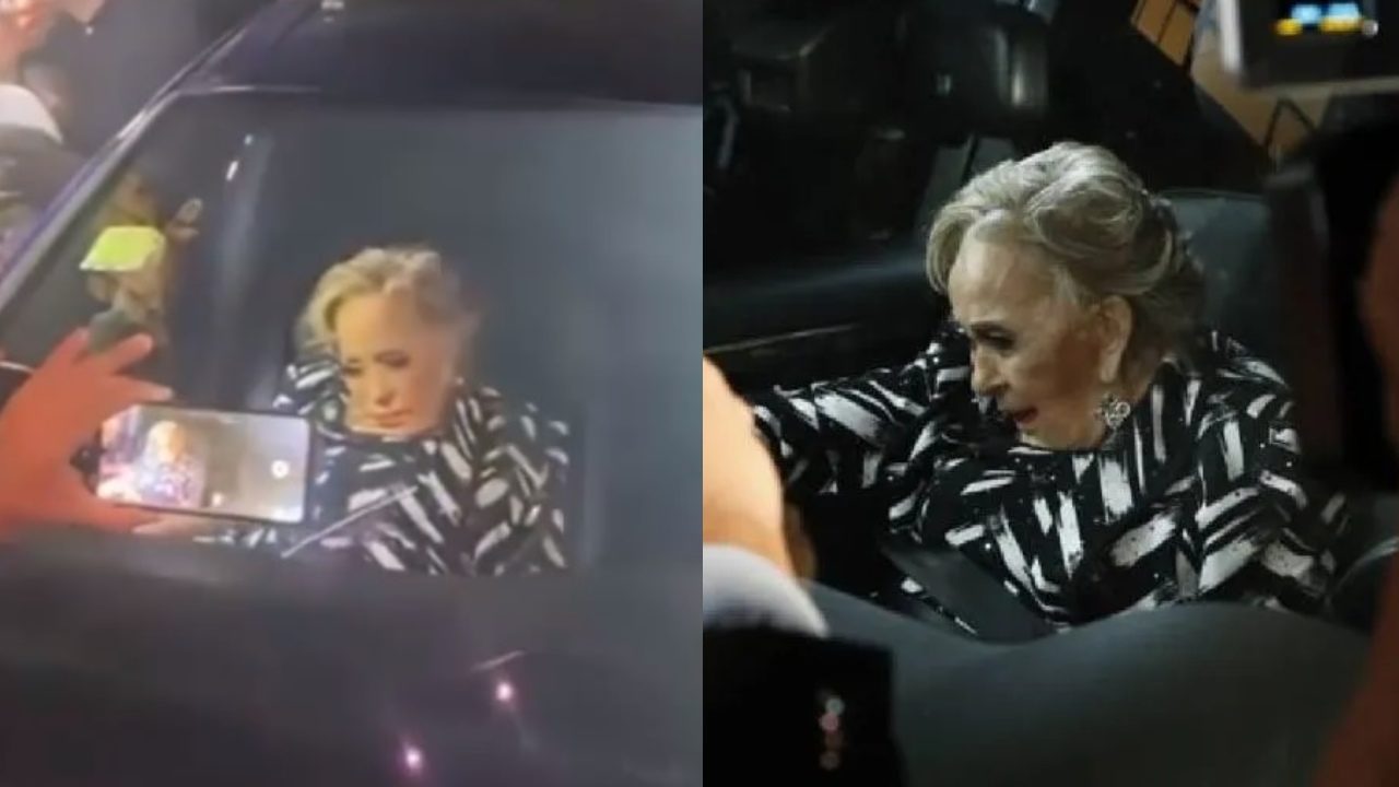 Silvia Pinal huye del teatro enferma