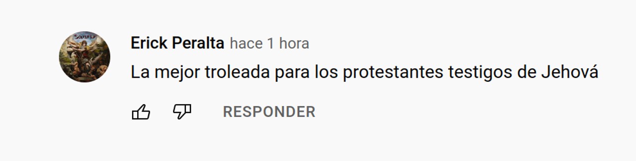 comentario testigos jehova perico