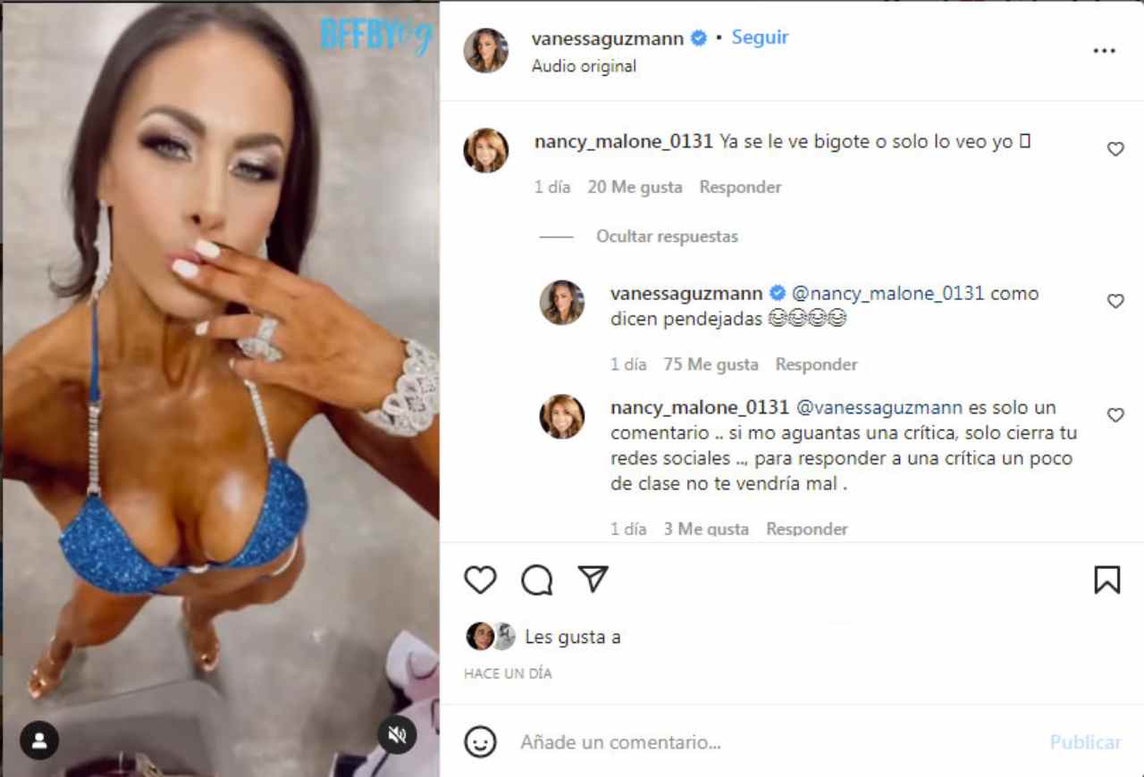 Vanessa Guzmán arremete contra mujer que le dijo bigotona