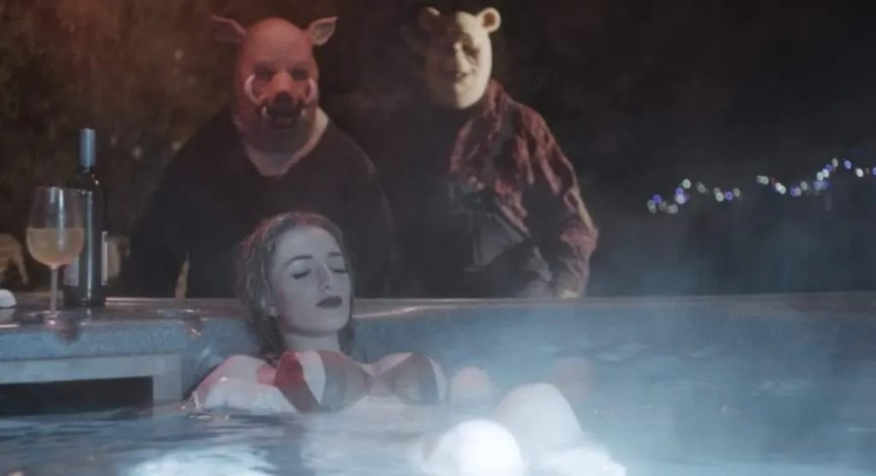 Winnie Pooh Piglet pelicula de terror