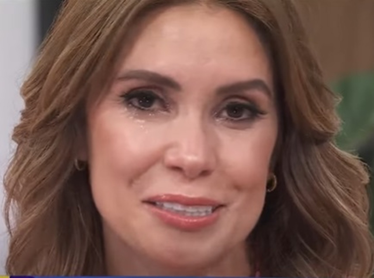Andrea Escalona llora anunciar esta embarazada