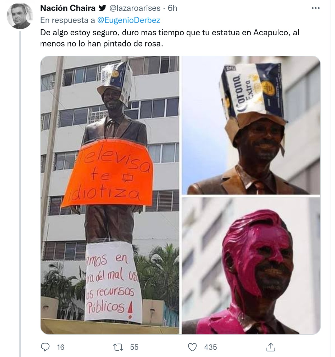 eugenio derbez ahuehuete reforma criticas