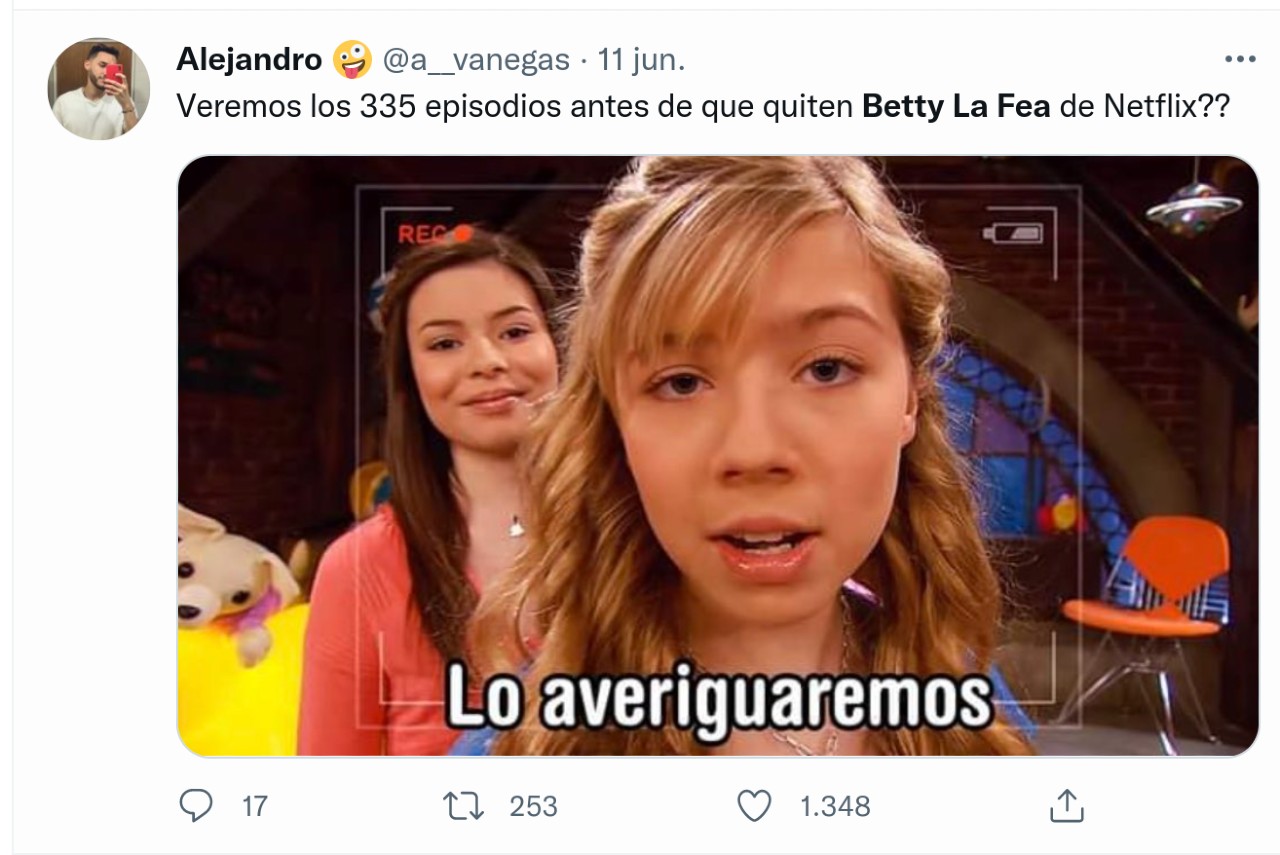 memes netflix betty la fea adios plataforma