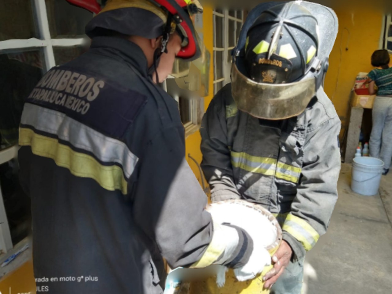 mujer ixtapaluca 13 bebes embarazada bombero