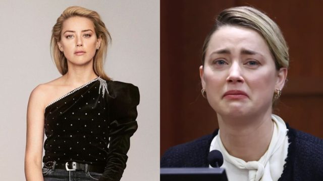 Captan Amber Heard comprando tienda descuentos