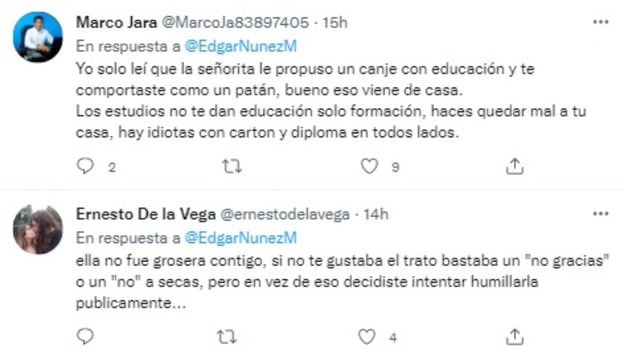 Critican chef arremetio influencer falta humildad