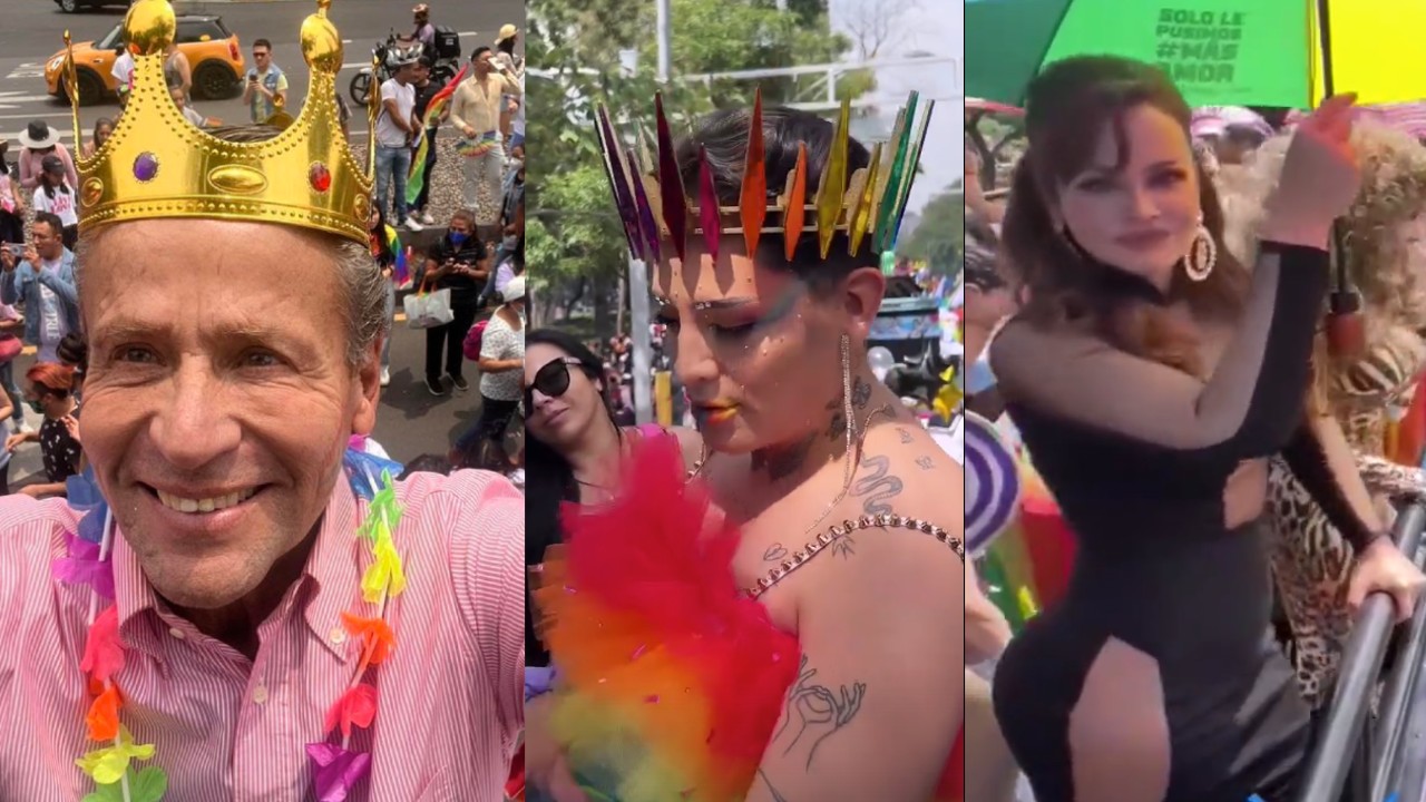 famosos marcha del orgullo cdmx