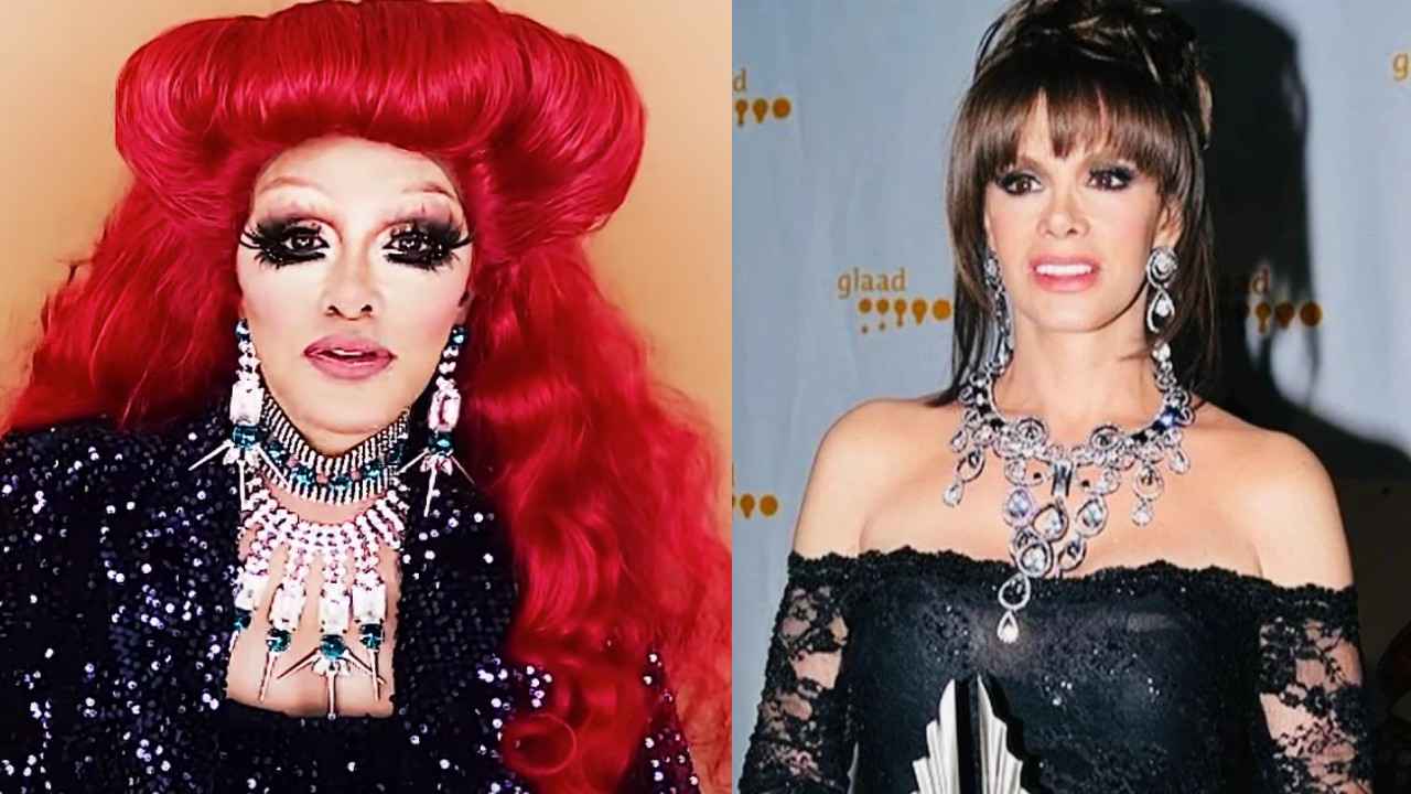 Lucia mendez drags queen mensaje