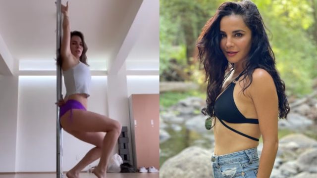 martha higareda pole dance