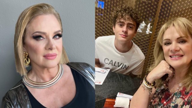 Erika Buenfil defiende derecho celebrarse papa