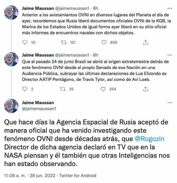 Difunden avistamientos OVNIS en TIJUANA
