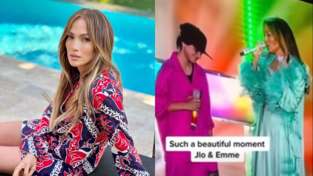 JLo presenta hije Emme no binario