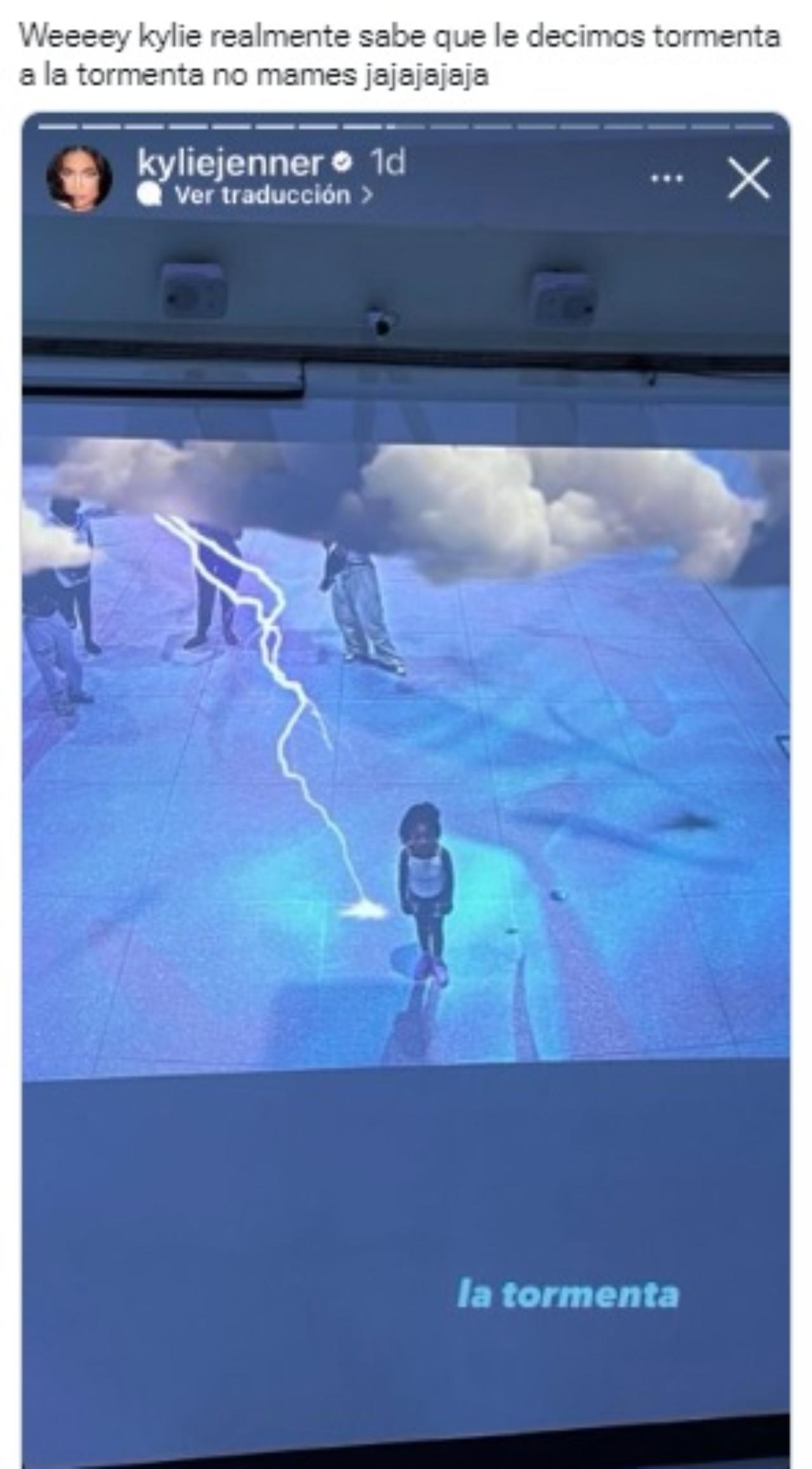 Kylie Jenner la tormenta hija Stormi