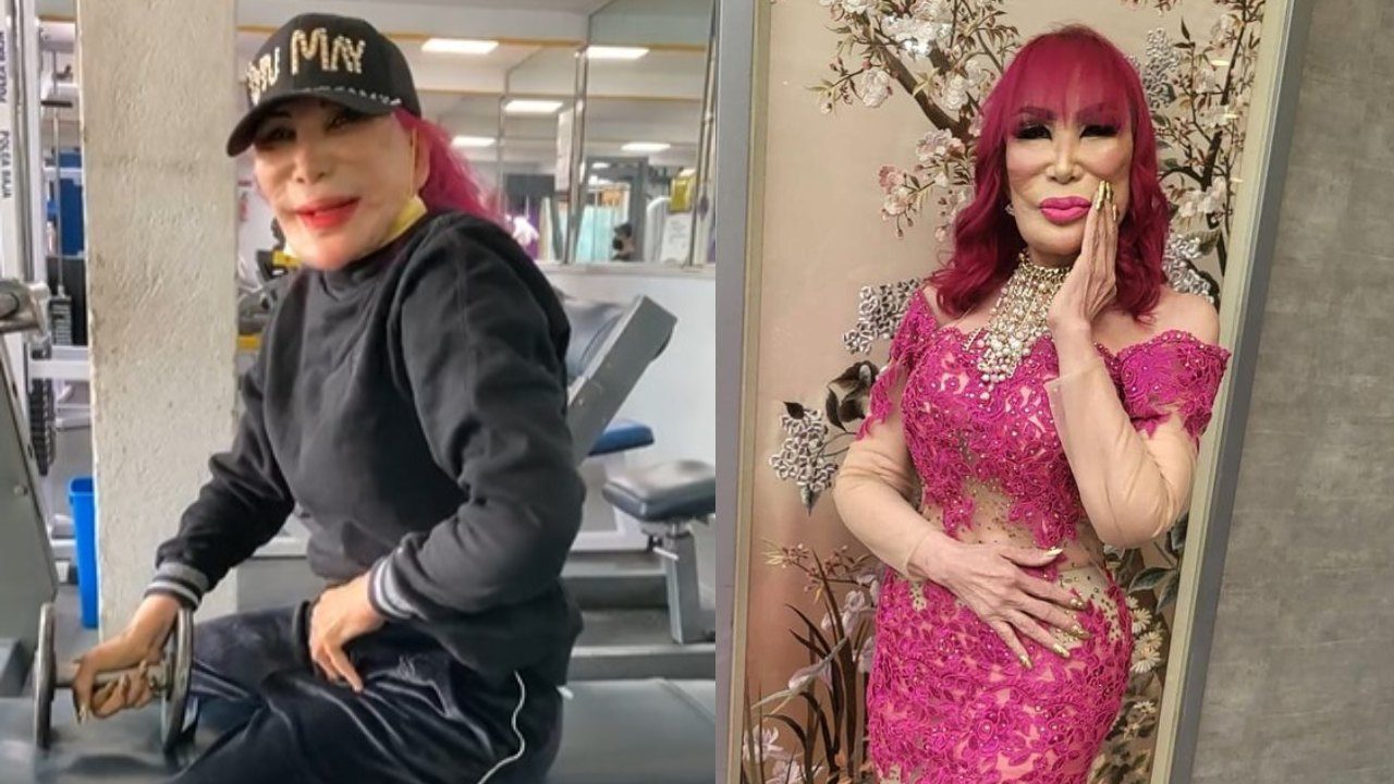 Lyn May rutina intensa ejercicio enseña