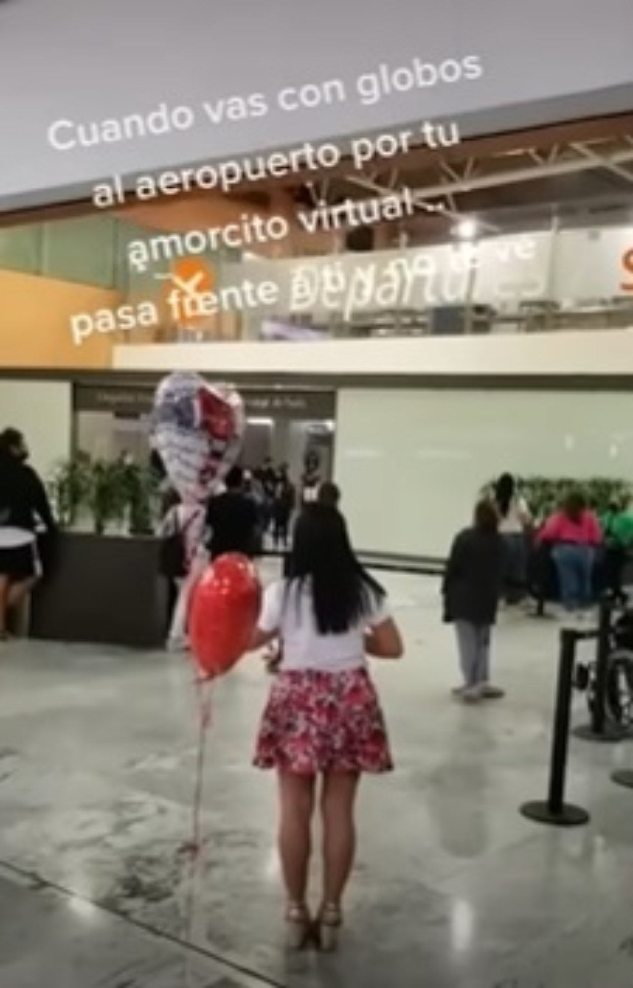 Mujer novio virtual no la reconoce