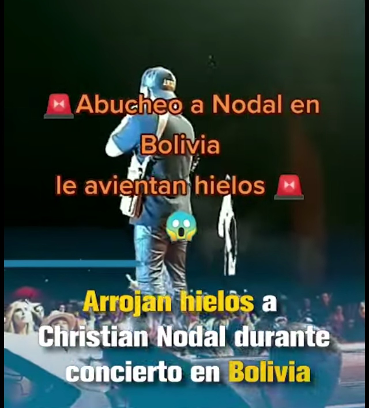 nodal hielos fans saco del show