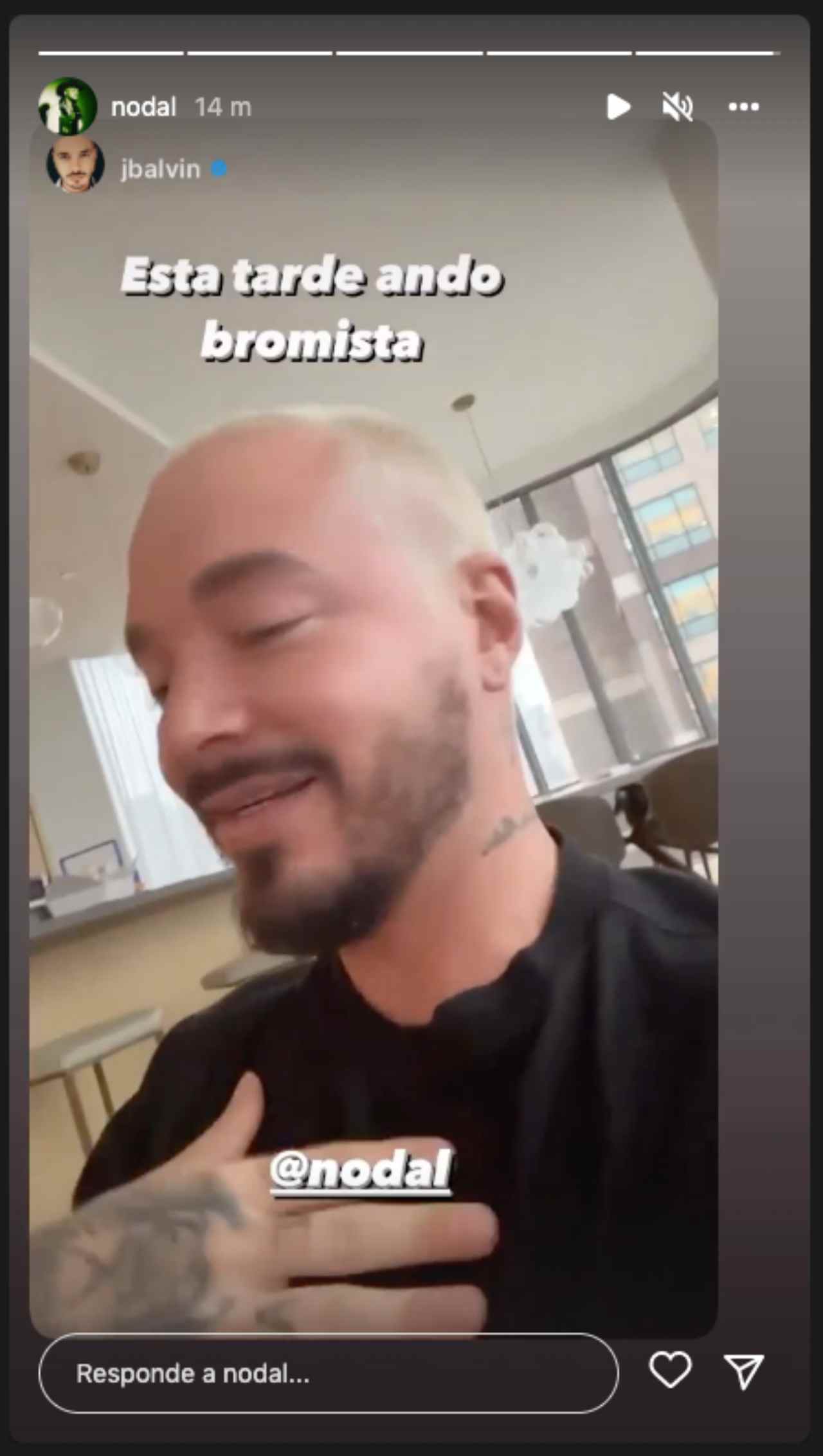 J Balvin y Christian Nodal se enfrentan en Instagram