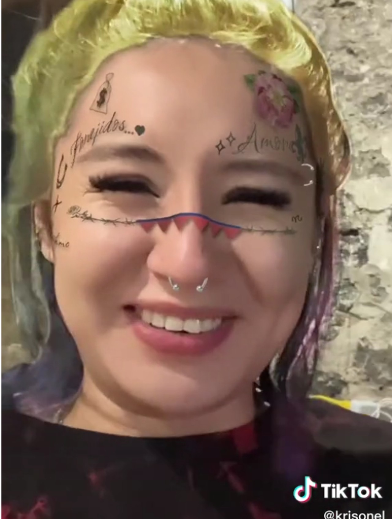Nodal filtro de tiktok instagram tatuajes