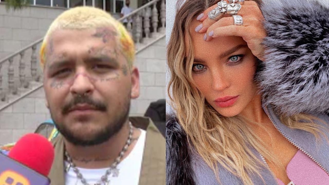Nodal cuenta porque exhibio Belinda mensajes