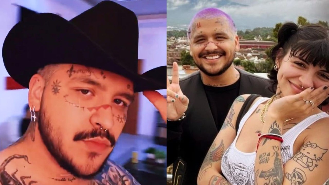 Captan Nodal Cazzu de mano besandose