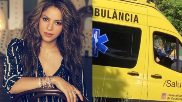 Shakira llevada ambulancia hospital ataque ansiedad