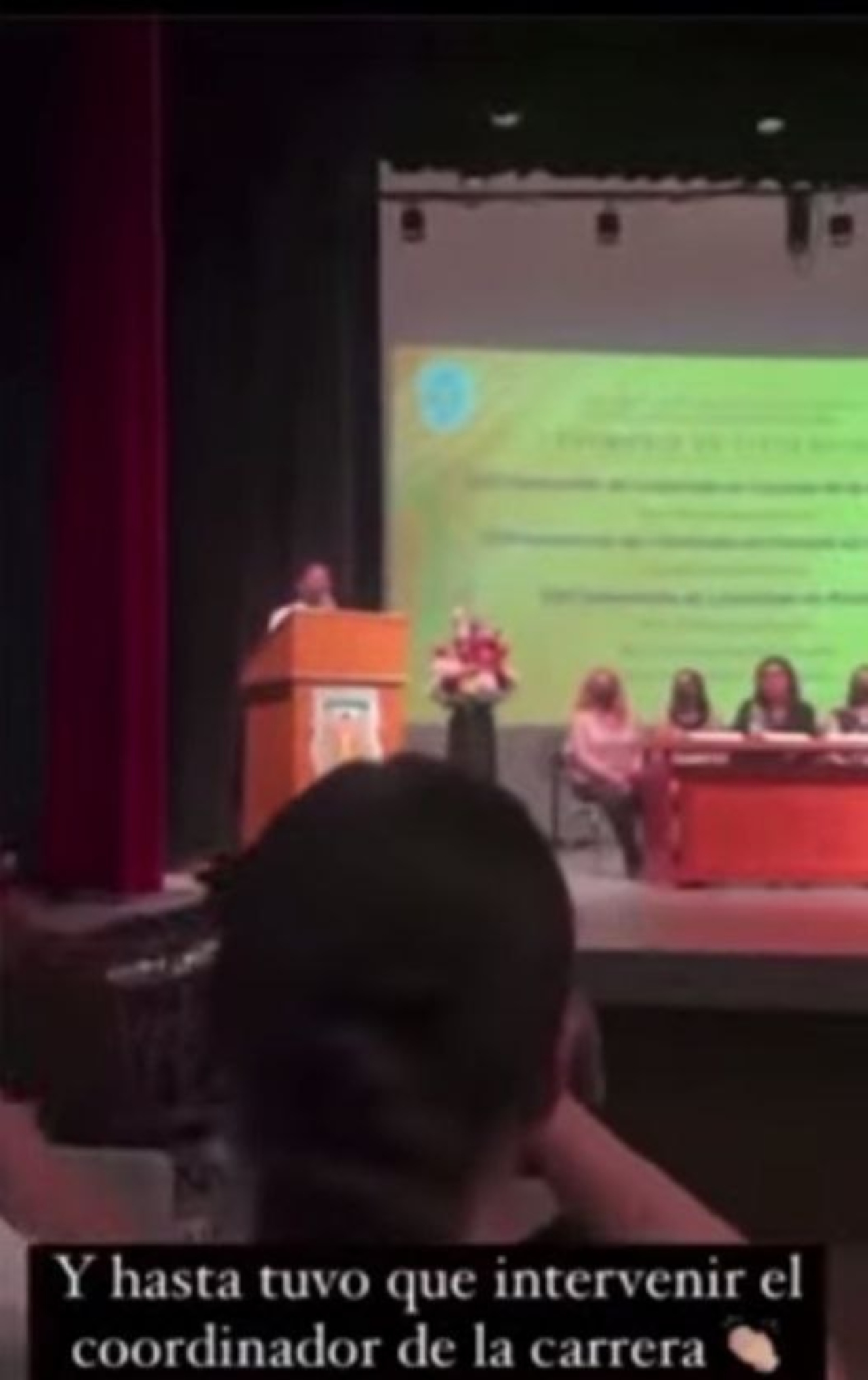 Christian ofrece discurso de 23 minutos 