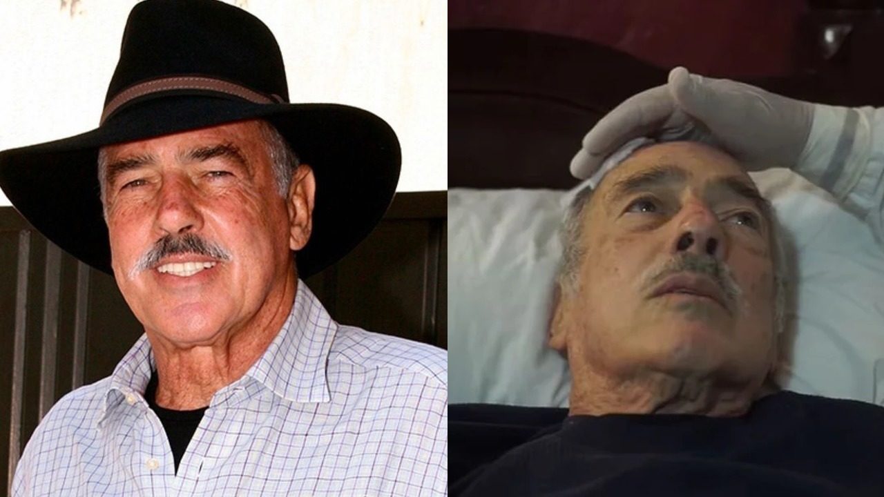 Andres garcia sufre caida abre frente