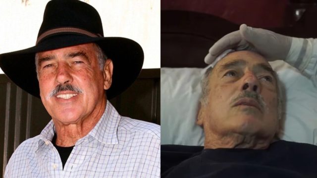 Andres garcia sufre caida abre frente