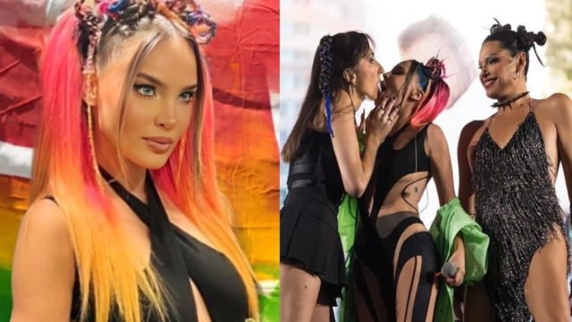 Belinda besandose dos mujeres EspaÃ±a gay