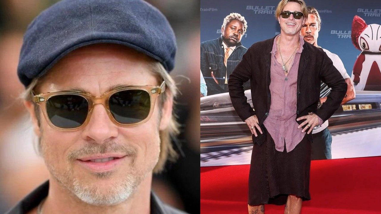 brad pitt falda estreno pelicula moda
