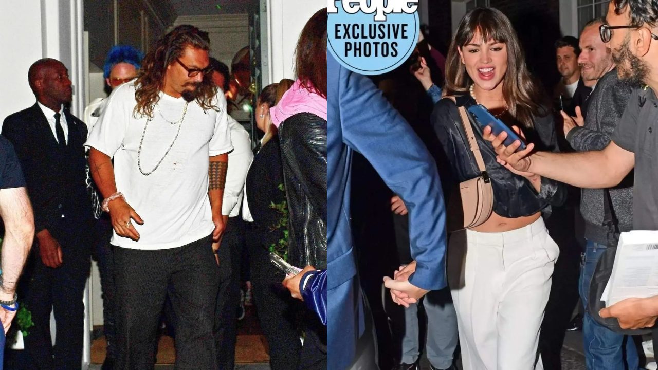 Jason Momoa Eiza Gonzalez saliendo londres