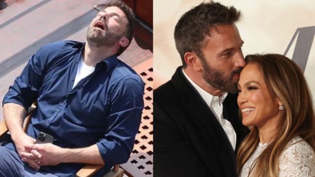 Ben Affleck Jennifer Lopez memes dormido viaje