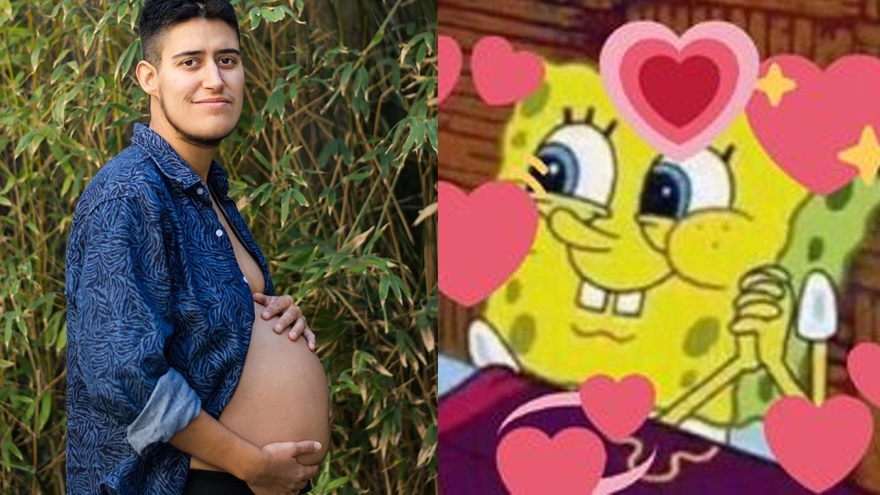 hombre transexual embarazdo mellizos paternidad