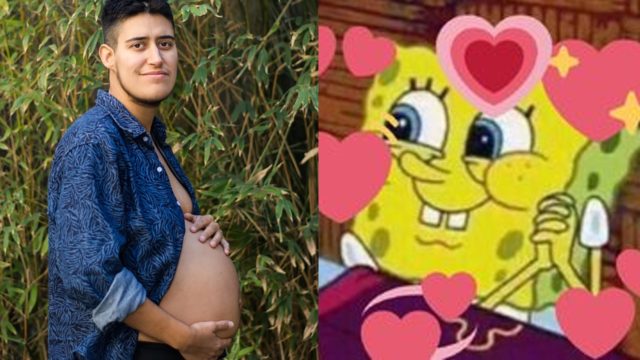 hombre transexual embarazdo mellizos paternidad