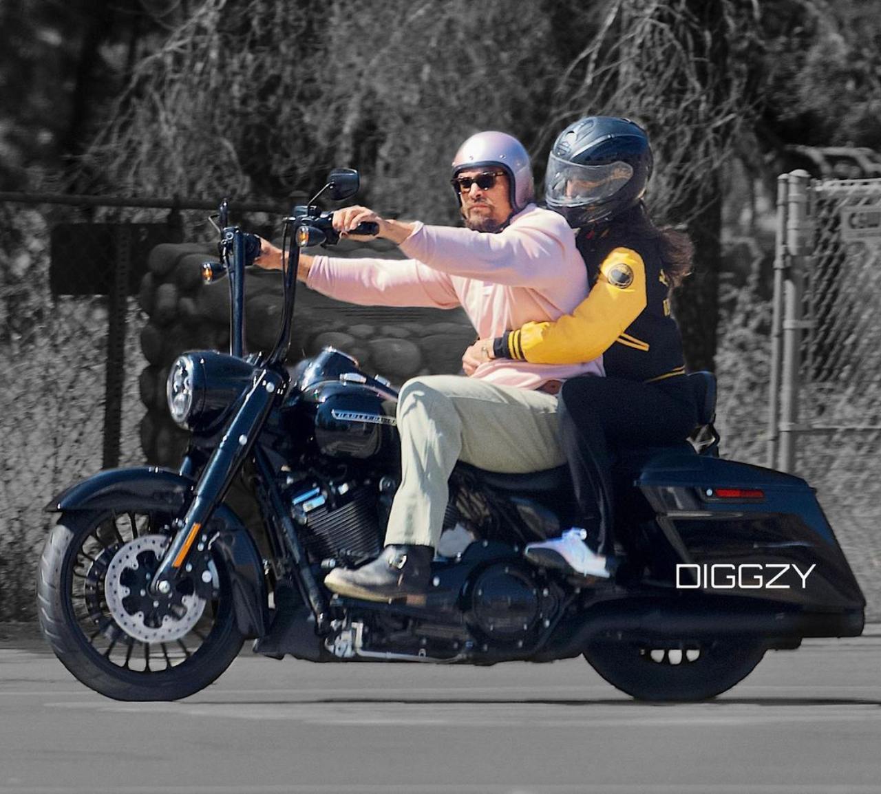 Eiza Gonzalez Jason Momoa paseo moto