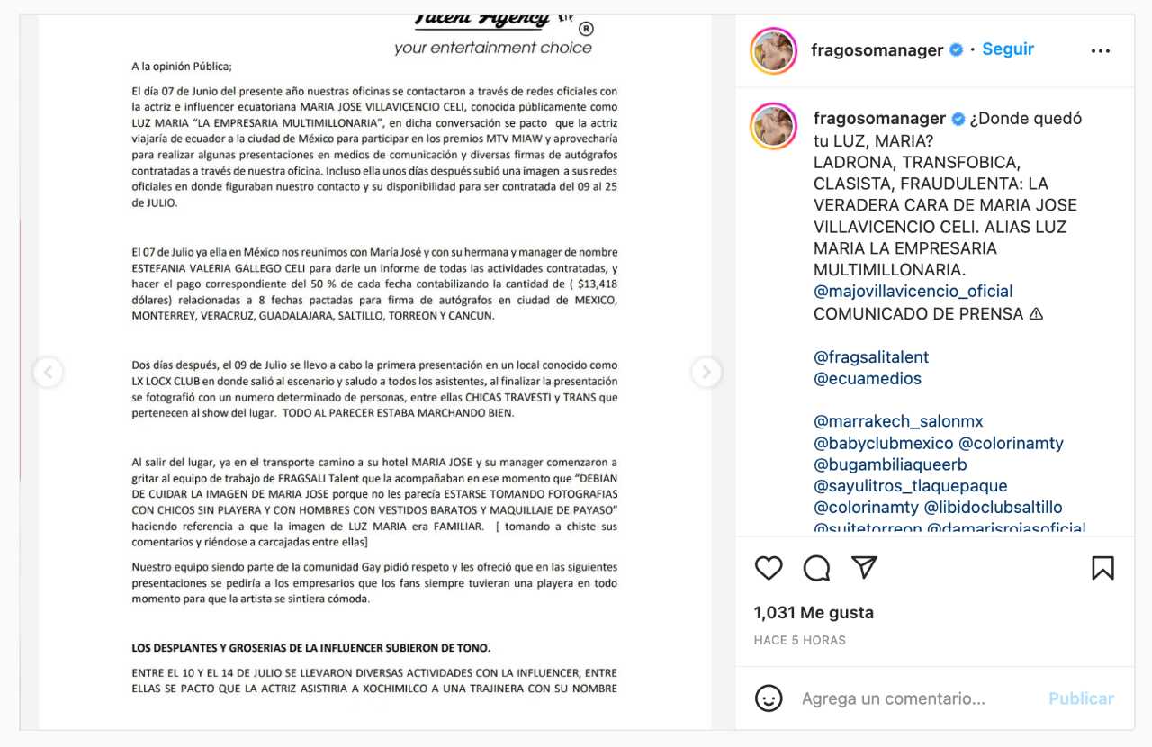Denuncian estafa de Luz María empresaria multimillonaria