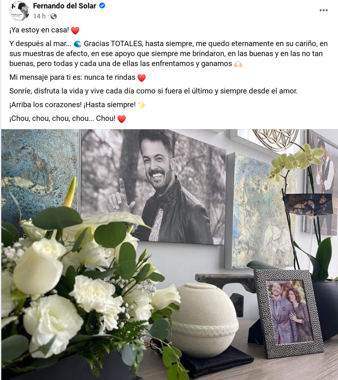 fernando del solar cenizas regresa a su casa