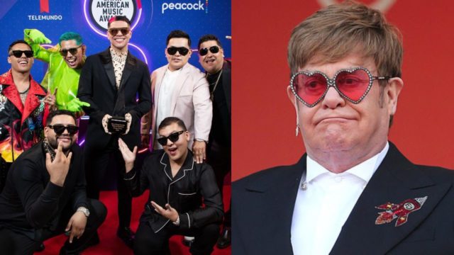 Grupo Firme supera Elton John exito