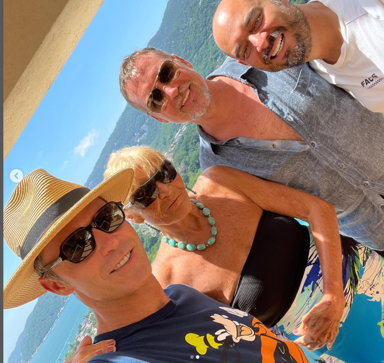 andres garcia hijos actor reunion familiar