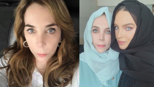 Captan mamá Belinda orando por hija